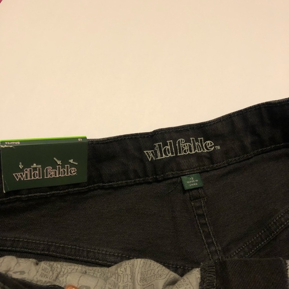 wild fable high rise black shorts - Picture 5 of 8